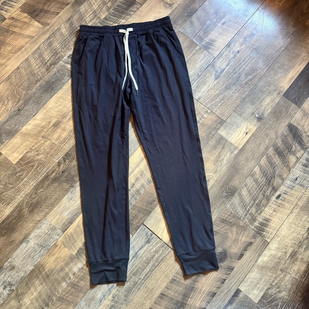 Men's Black super soft  Drawstring Lounge Pants